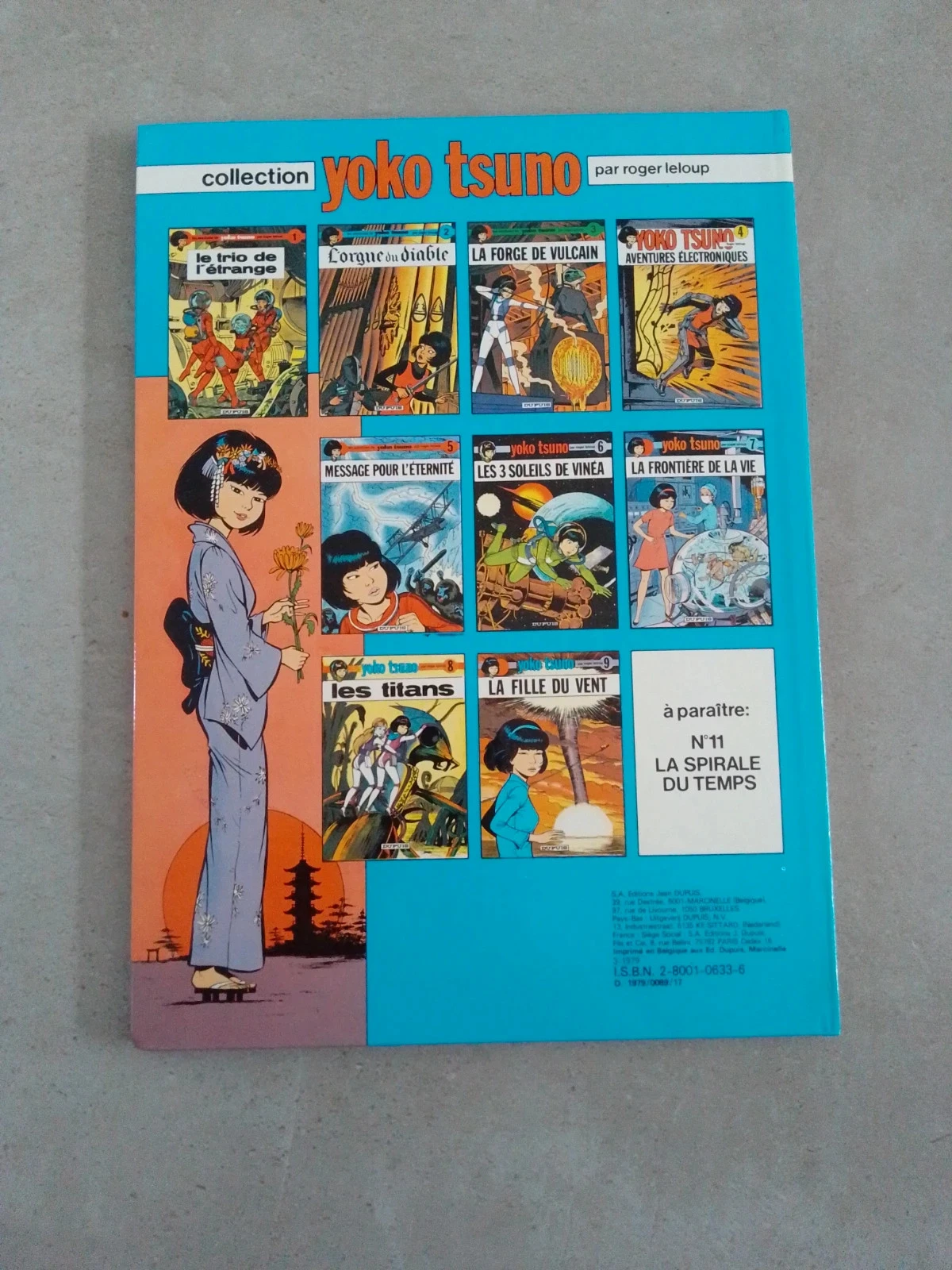 Yoko tsuno 9 la fille du vent – photo 2